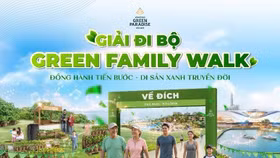 Giải đi bộ Green Family Walk sẽ chính thức diễn ra tại Vinhomes Green Paradise vào ngày 19/4
