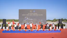 Lễ khởi động Bệnh viện Mặt trời Phú Quốc diễn ra vào sáng ngày 16/11