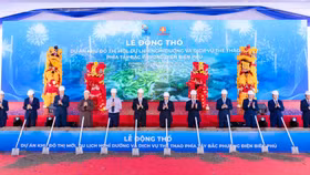 Dự án Khu đô thị mới, du lịch nghỉ dưỡng và dịch vụ thể thao phía Tây Bắc phường Điện Biên Phủ chính thức động thổ, góp phần định hình một cực phát triển đô thị - du lịch mới cho tỉnh Điện Biên và toàn khu vực