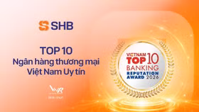 SHB khẳng định vị thế top 10 Ngân hàng thương mại Việt Nam uy tín năm 2026 