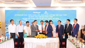 Nutifood công bố nhà thầu kết cấu thép dự án cầu đi bộ qua sông Sài Gòn