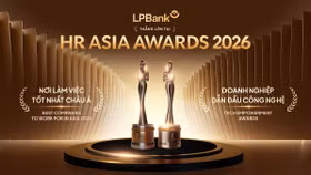LPBank lập "cú đúp" tại HR Asia 2026: Khi chiến lược phát triển con người trở thành lợi thế cạnh tranh