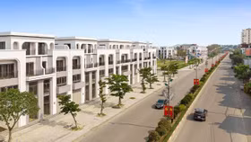 Những căn nhà khang trang toạ lạc ngay mặt đường Yên Trung đang trở thành lựa chọn ưu tiên của những người con xa quê