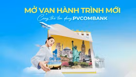 Thanh toán vé máy bay Vietnam Airlines bằng thẻ tín dụng PVcomBank, tối ưu chi phí di chuyển cho Hội viên Bông Sen Vàng