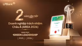 LPBank hai năm liên tiếp được vinh danh Green Leadership và top 10 Ngân hàng ESG Việt Nam Xanh