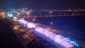 Hé lộ show nhạc nước dài nhất Việt Nam tại lễ hội bắn pháo hoa đêm giao thừa Xuân Ất Tỵ