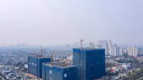 Hanoi Melody Residences thi công khẩn trương, tiến tới cất nóc tòa nhà đầu tiên