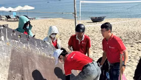 Cán bộ nhân viên SeABank chung tay làm sạch 11 bãi biển vì môi trường xanh