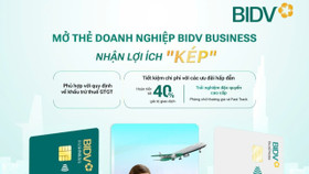 Nhiều lợi ích từ thẻ doanh nghiệp BIDV Business 
