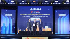 MobiFone giành "đúp 3" tại sự kiện vinh danh 