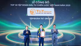 Tập đoàn T&T Group được vinh danh trong bảng xếp hạng ALPHA 30 - Top 30 Tập đoàn đầu tư chiến lược Việt Nam năm 2025