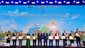 AEON Việt Nam 3 năm liền vào top 3 Doanh nghiệp bền vững - lĩnh vực Thương mại dịch vụ