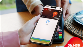 MSB đẩy mạnh thanh toán không tiếp xúc qua Apple Pay