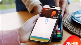 MSB đẩy mạnh thanh toán không tiếp xúc qua Apple Pay