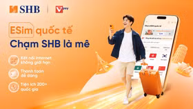 Kết nối Internet toàn cầu với dịch vụ thanh toán eSIM Data trên SHB SAHA