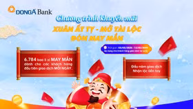 DongA Bank tung chương trình khuyến mại đầu năm mới cho các khách hàng