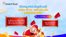 DongA Bank tung chương trình khuyến mại đầu năm mới cho các khách hàng