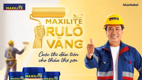 "Maxilite – Rulô Vàng", cuộc thi đầu tiên dành cho thợ sơn tại Việt Nam