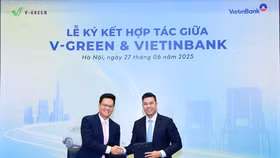 V-Green và VietinBank ký kết hợp tác, đồng hành phát triển hạ tầng trạm sạc ô tô điện VinFast