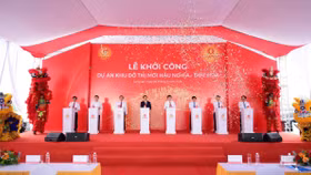 Dự án Khu đô thị mới Hậu Nghĩa – Đức Hòa (Vinhomes Green City) tại Hậu Nghĩa, Đức Hòa, Long An chính thức khởi công sáng ngày 26/3