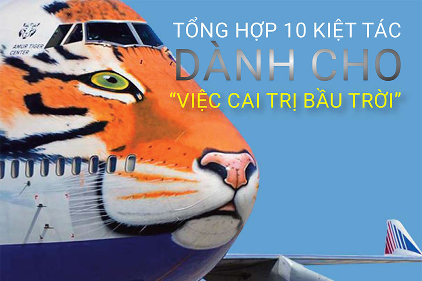 Tổng hợp 10 chiếc máy bay màu sơn độc lạ nhất thế giới