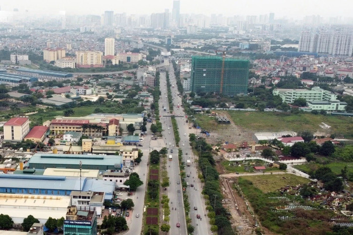 Một góc xã Kim Chung, huyện Đông Anh