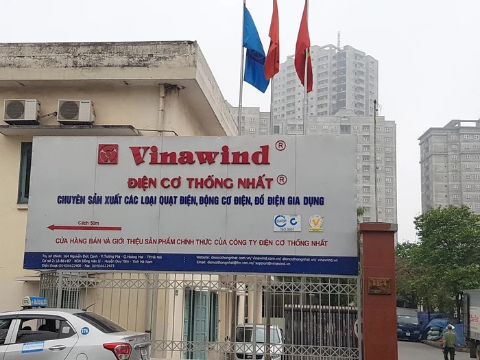 Cửa hàng bán và giới thiệu sản phẩm của Điện cơ Thống Nhất 