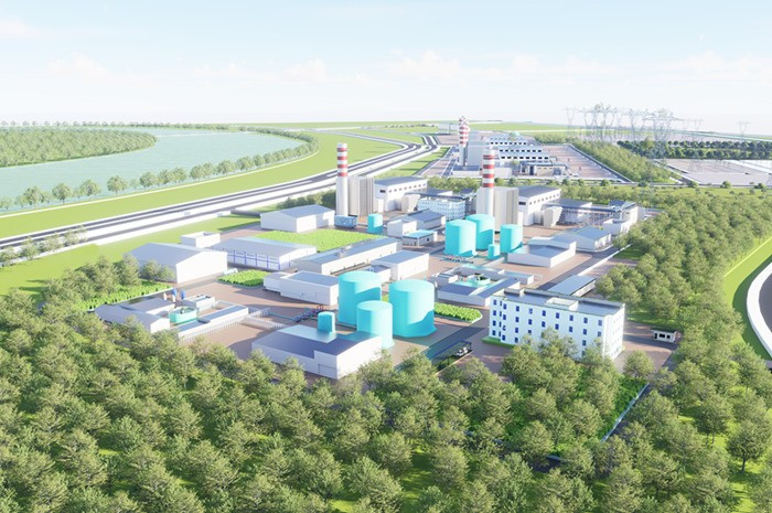 Phối cảnh Nhà máy Nhiệt điện LNG Hải Phòng
