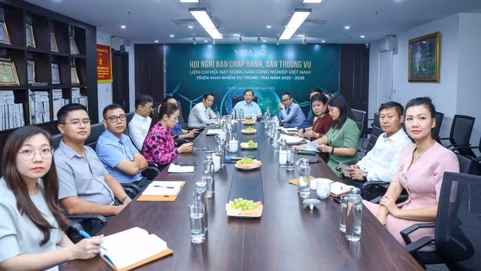 Toàn cảnh Hội nghị Ban Chấp hành, Ban Thường vụ Liên chi hội Bất động sản Công nghiệp Việt Nam