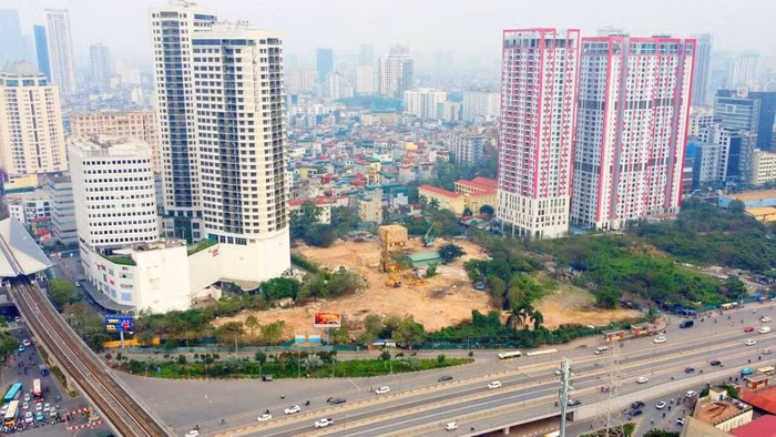 Khu đất của dự án Constrexim Complex