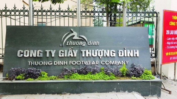 Trụ sở Công ty Cổ phần Giầy Thượng Đình