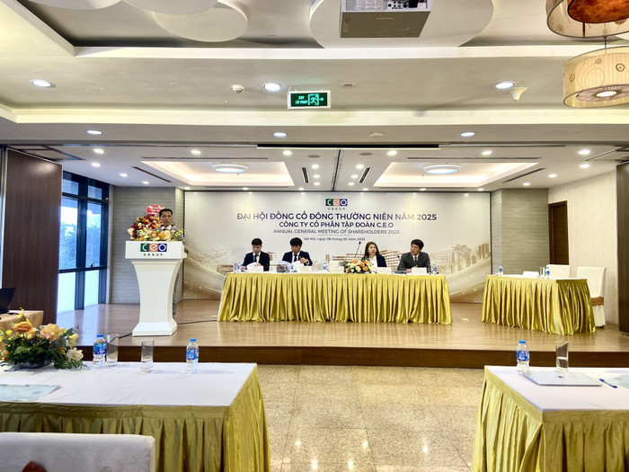 Đại hội đồng cổ đông thường niên năm 2025 lần 2 của Công ty Cổ phần Tập đoàn C.E.O