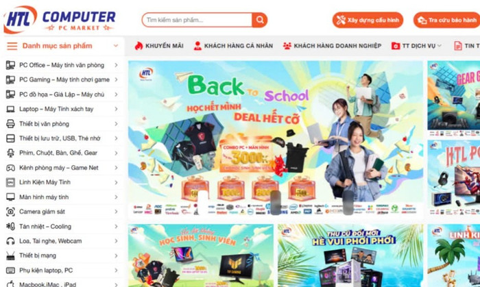 Không thông báo về hoạt động kinh doanh trực tuyến, Công ty Tin học HTL vẫn bán hàng cho người tiêu dùng