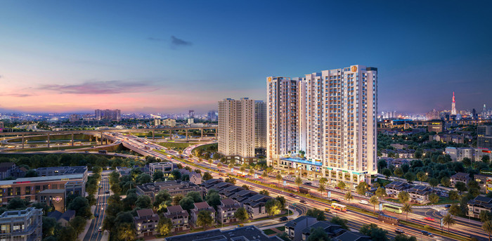 Dự án Moonlight Avenue do Hưng Thịnh Incons làm tổng thầu xây dựng (Ảnh minh hoạ)