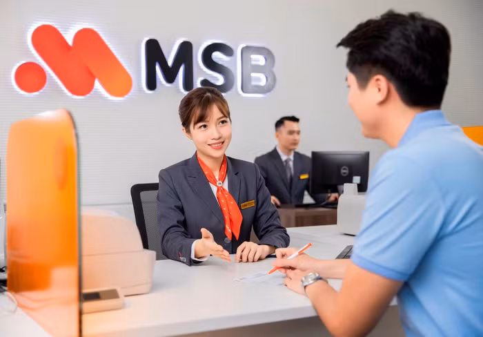Ngân hàng MSB giữ nguyên biểu lãi suất huy động trong tháng 10/2024