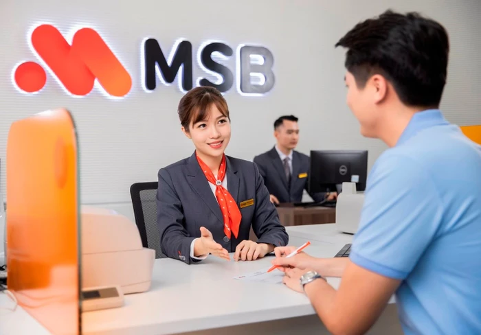 Ngân hàng MSB giữ nguyên biểu lãi suất huy động trong tháng 10/2024