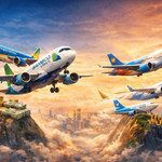 Cuộc chơi hàng không Việt: Ông lớn và tân binh trước “đường băng hẹp”