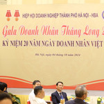 Gala Doanh nhân Thăng Long 2024: Kỷ niệm 20 năm Ngày Doanh nhân Việt Nam 13/10