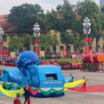 Rạng ngời khối Doanh nhân Việt Nam tham gia Lễ Tổng duyệt diễu binh, diễu hành A80