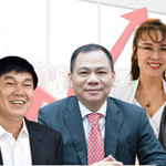 Năm thăng hoa của các tỷ phú Việt: Có người “bỏ túi” 1 tỷ USD chỉ trong một ngày
