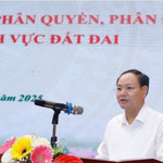 Bộ Nông nghiệp và Môi trường tổ chức Hội nghị tập huấn toàn quốc về phân cấp, phân quyền trong lĩnh vực đất đai