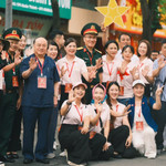 Khối Doanh nhân Việt Nam “vượt nắng thắng mưa” hợp luyện cùng lực lượng quân đội, công an trên quảng trường Ba Đình