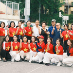 Khối diễu hành Doanh nhân Việt Nam ráo riết tập luyện, sẵn sàng thực hiện nhiệm vụ A80
