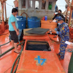 Bộ đội Biên phòng An Giang thu giữ lượng lớn dầu DO không rõ nguồn gốc