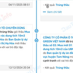 Trúng thầu, nhưng Công ty Ô tô chuyên dùng Green Việt Nam từ chối ký hợp đồng