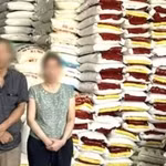 Bắt vợ chồng Giám đốc chỉ đạo nhân viên sản xuất gạo giả mạo nhiều nhãn hiệu nổi tiếng
