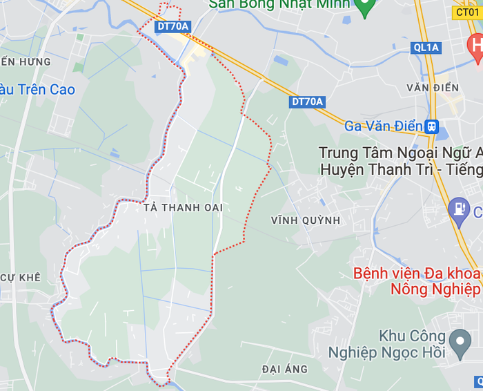 Khu vực Tả Thanh Oai