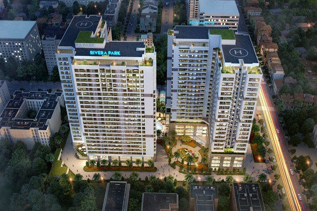 Phối cảnh dự án Rivera Park Hà Nội.