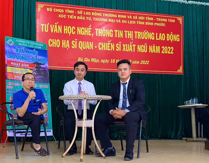 KOL tạo nên sự độc đáo của mô hình hướng nghiệp cho bộ đội