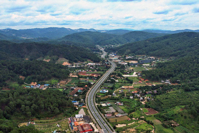 Cao tốc Tân Phú - Bảo Lộc dài khoảng 66km. Ảnh minh hoạ